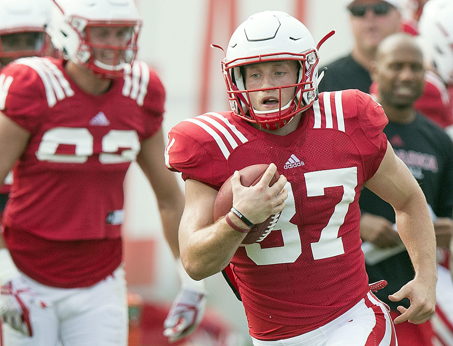 Huskers fall practice, Day 5, 8/8